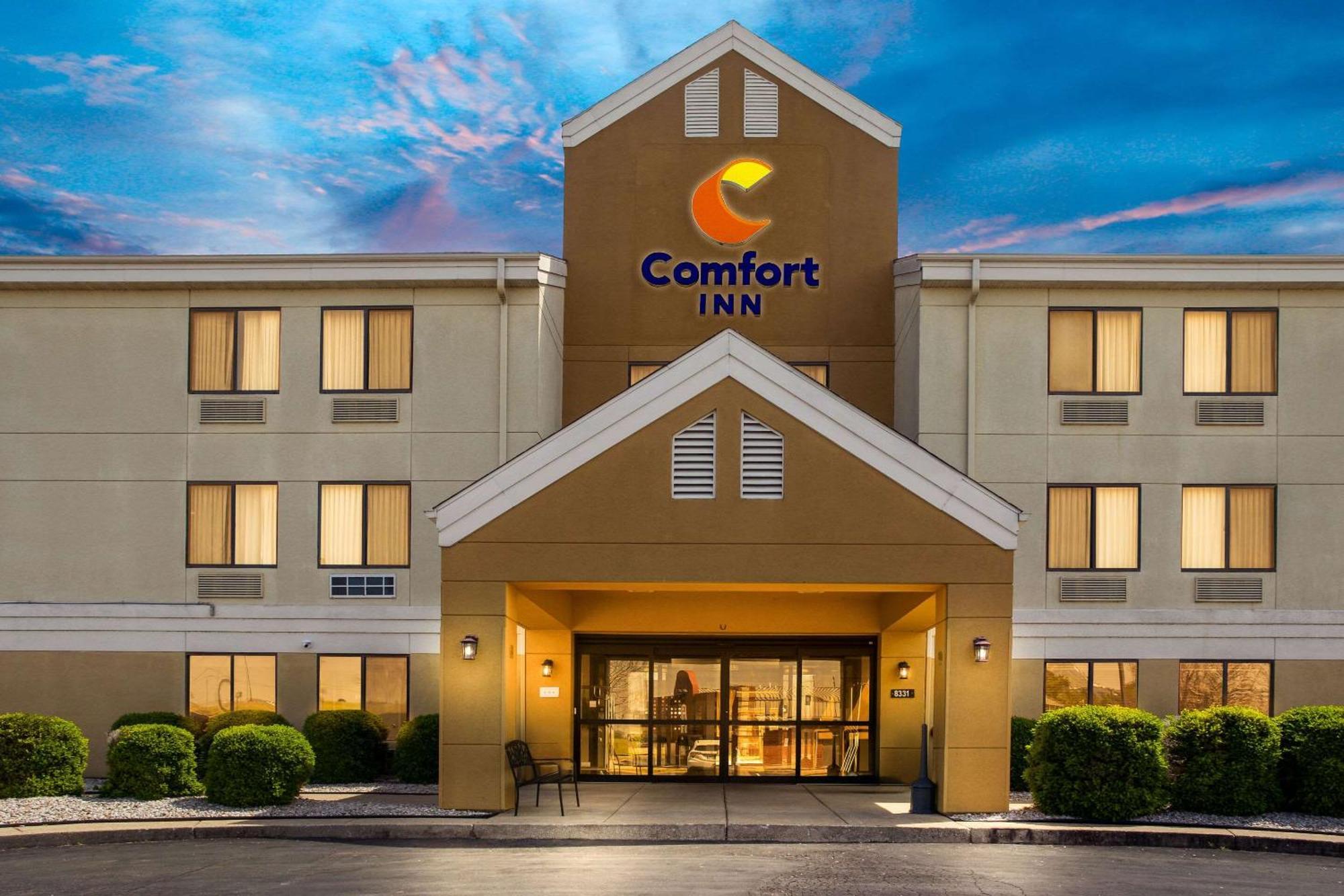 Comfort Inn East Evansville Exteriör bild