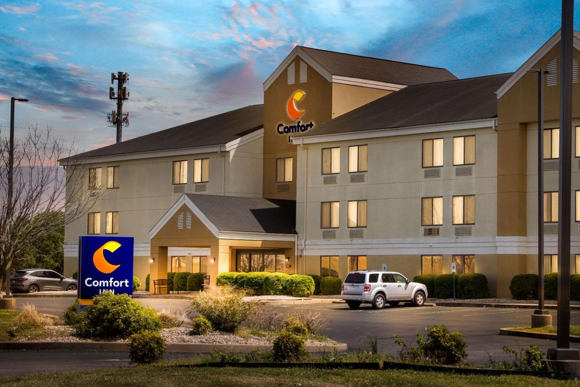 Comfort Inn East Evansville Exteriör bild